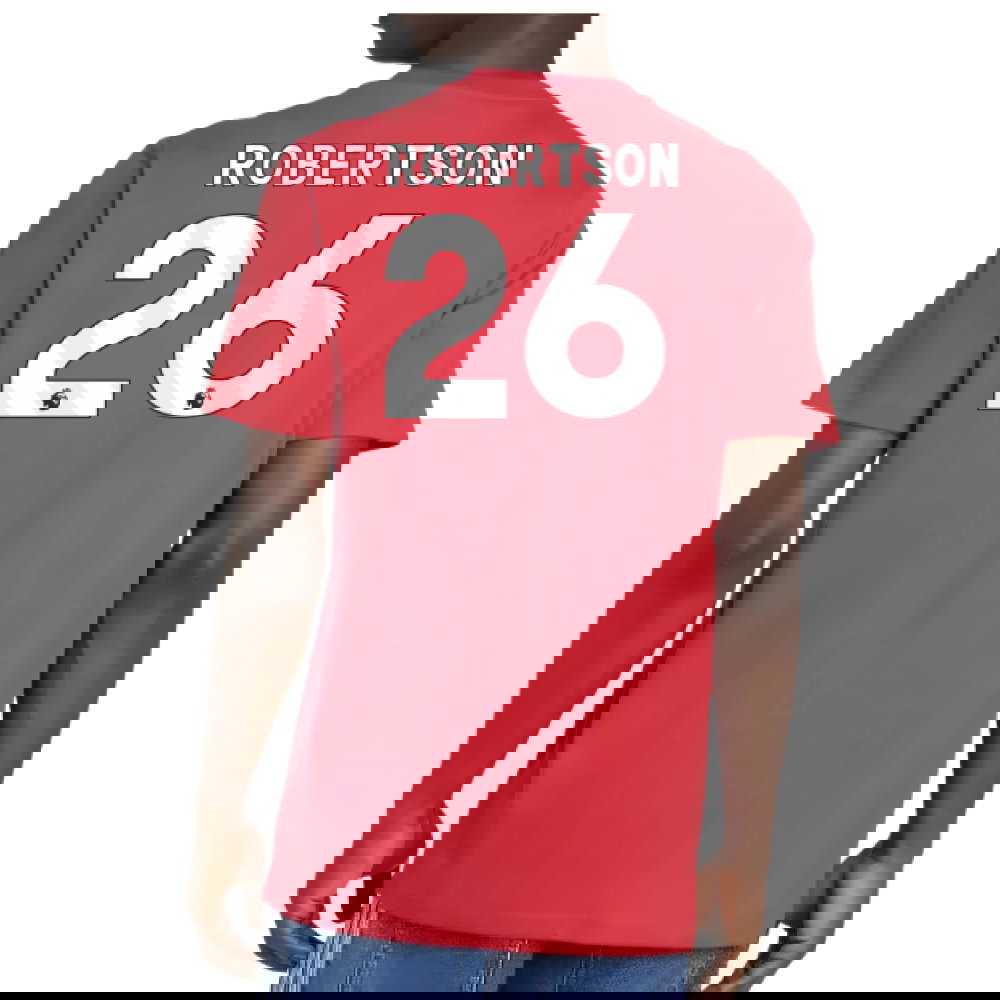 2025-2026 Liverpool DNA Graphic Tee (Red) (Robertson 26)