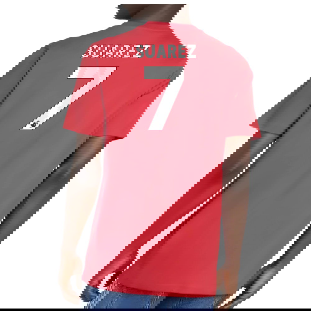 2025-2026 Liverpool DNA Graphic Tee (Red) (Suarez 7)