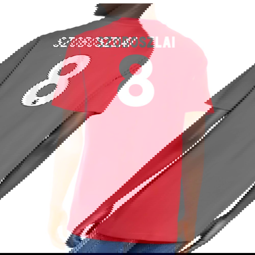 2025-2026 Liverpool DNA Graphic Tee (Red) (Szoboszlai 8)