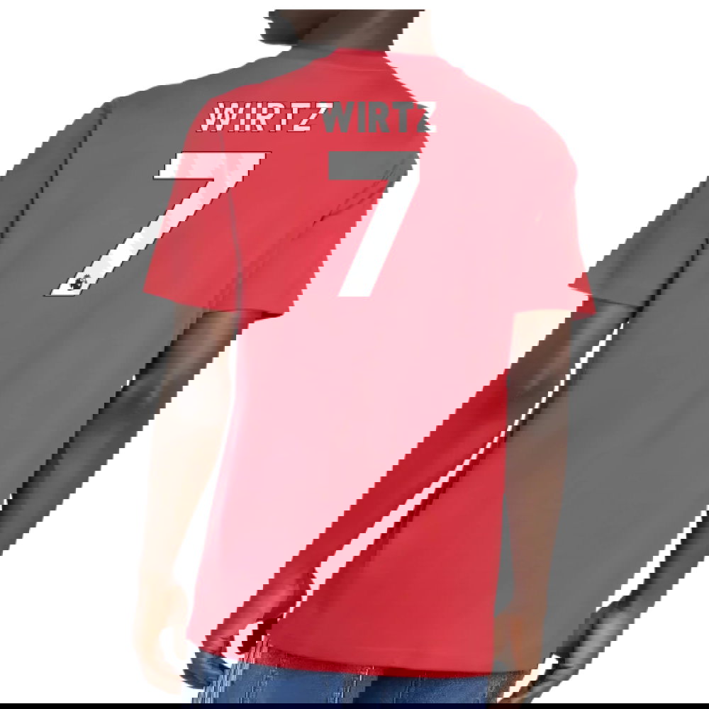 2025-2026 Liverpool DNA Graphic Tee (Red) (Wirtz 7)