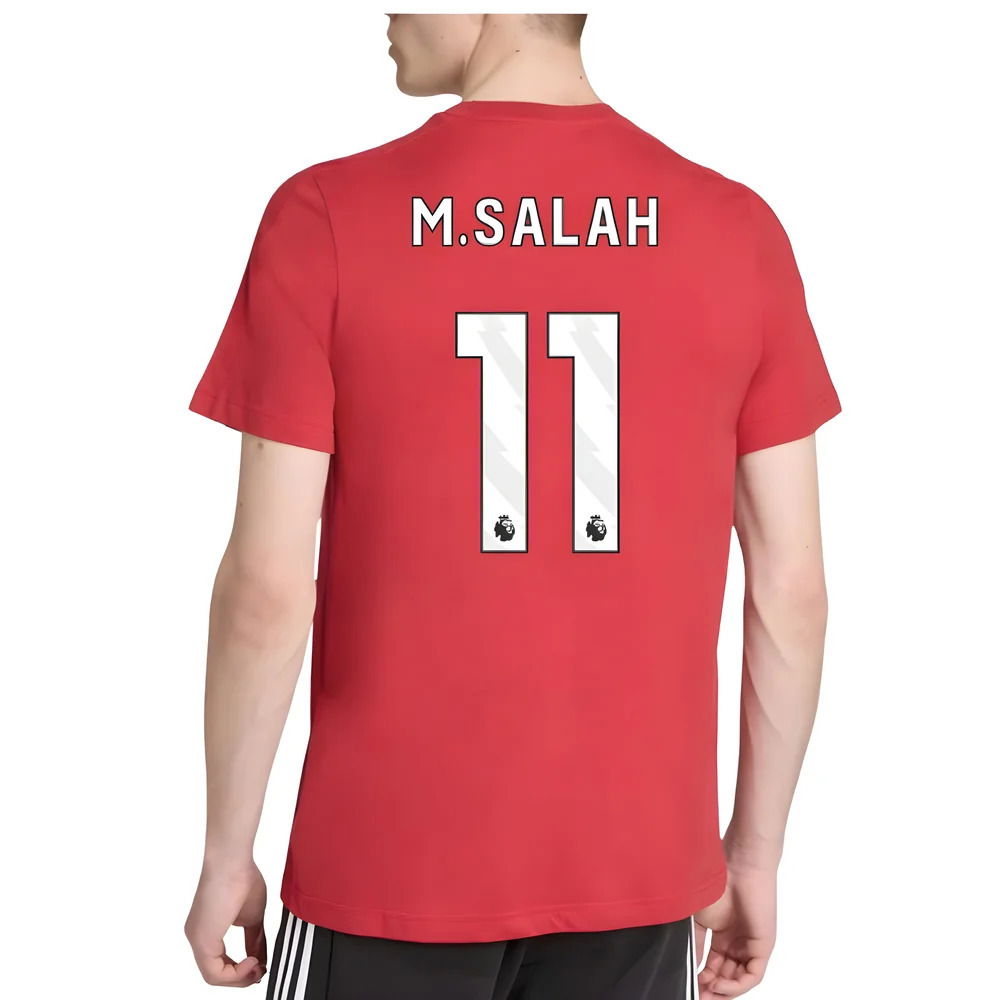 2025-2026 Liverpool DNA Tee (Red) (M.Salah 11)