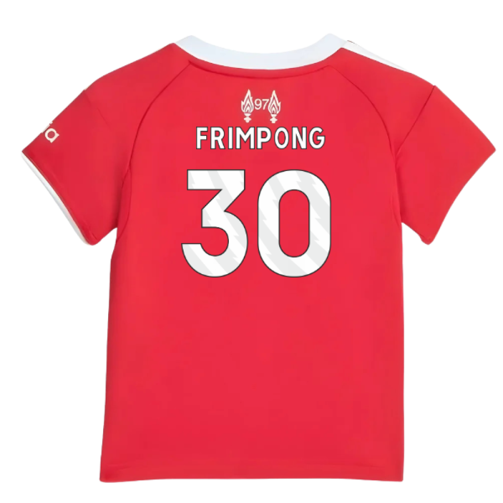 2025-2026 Liverpool Home Baby Kit (Frimpong 30)