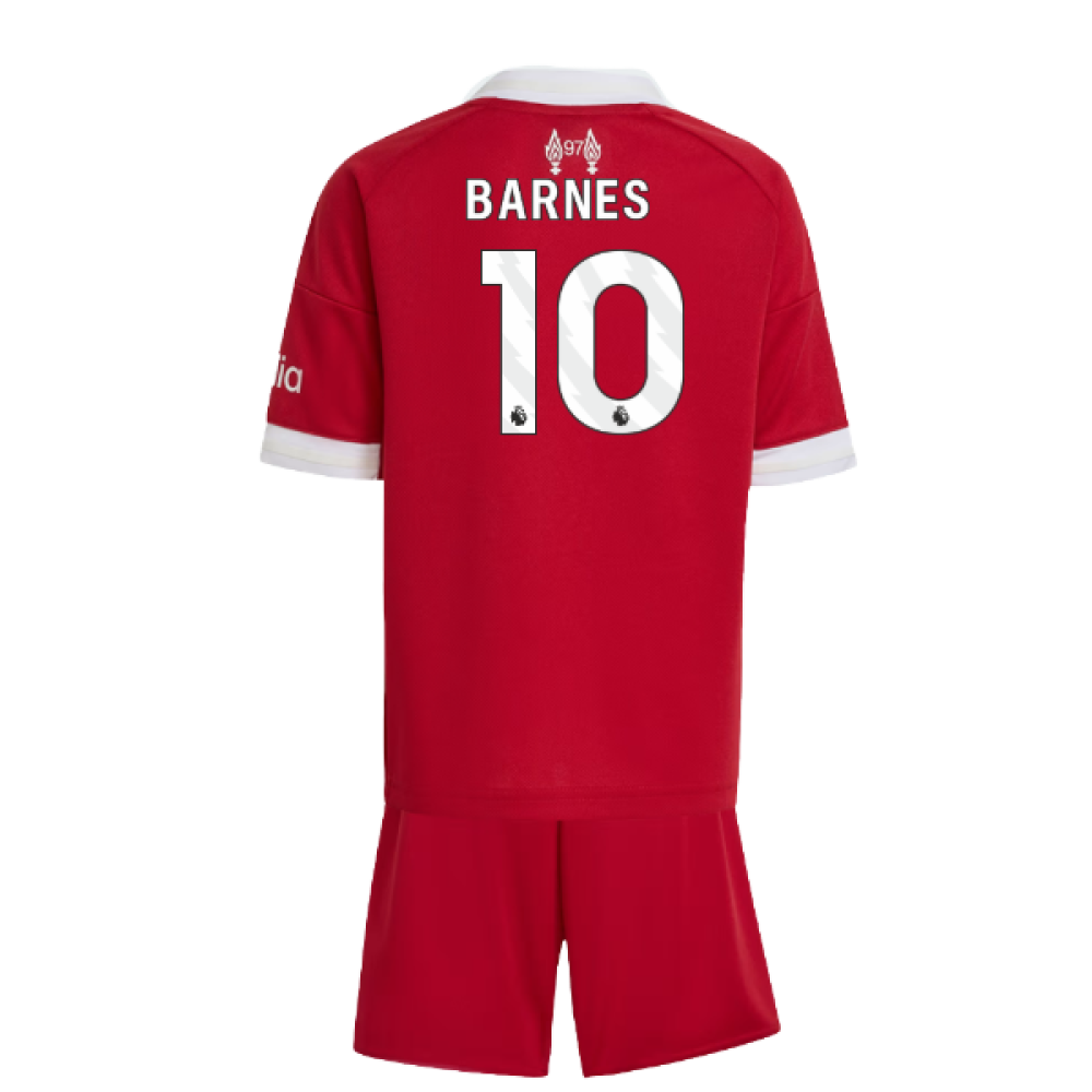 2025-2026 Liverpool Home Mini Kit (Barnes 10)
