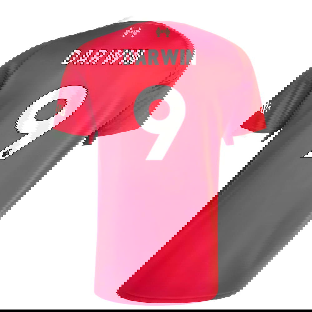 2025-2026 Liverpool Home Shirt (Darwin 9)