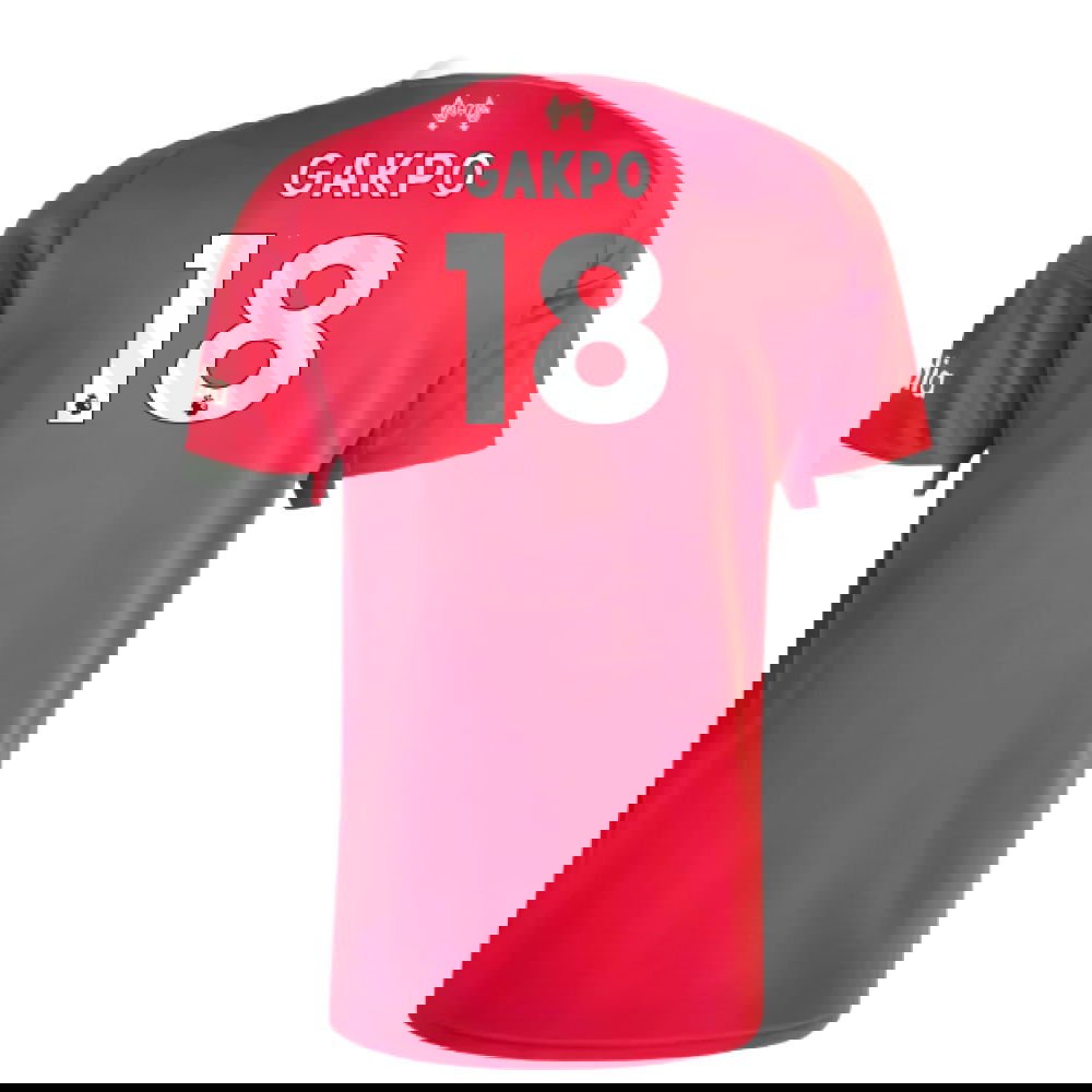 2025-2026 Liverpool Home Shirt (Gakpo 18)