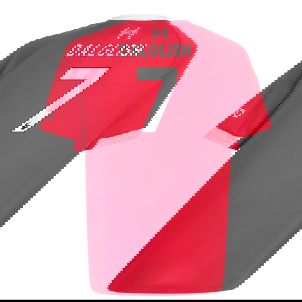 2025-2026 Liverpool Home Shirt (Kids) (Dalglish 7)
