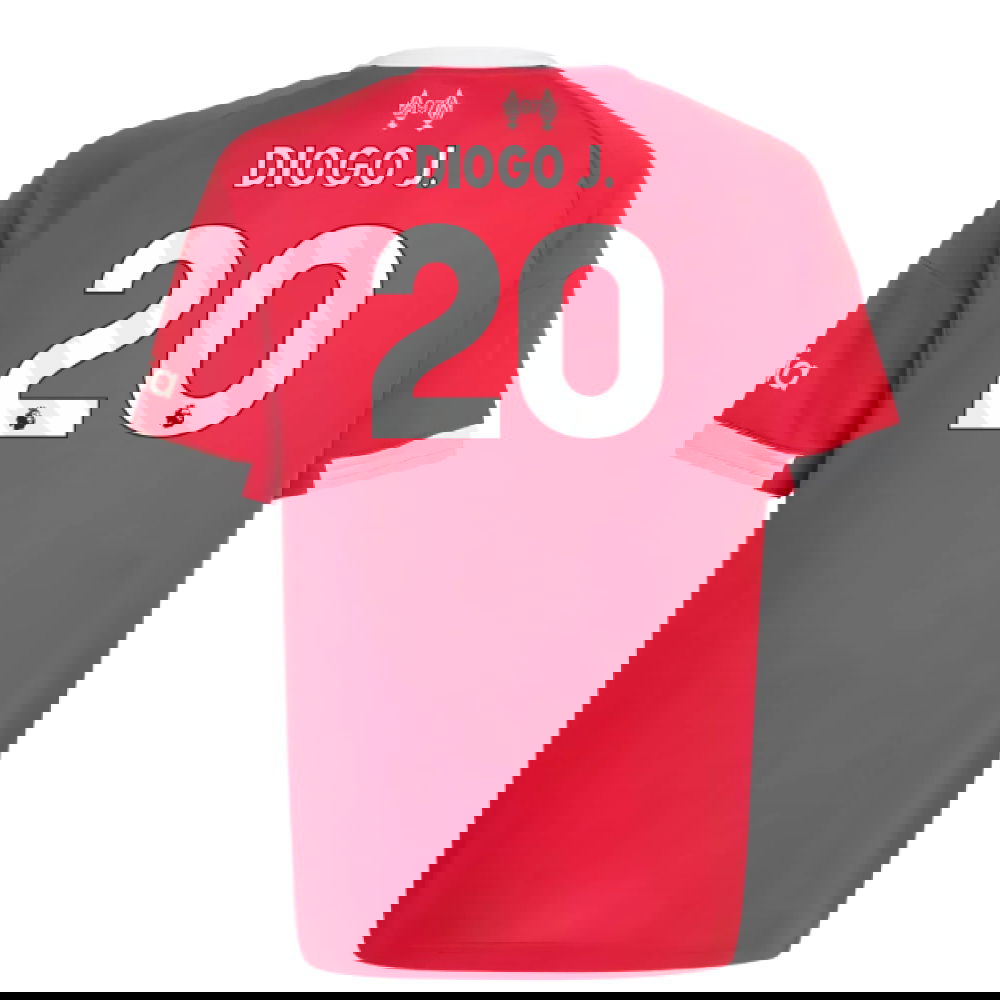 2025-2026 Liverpool Home Shirt (Kids) (Diogo J. 20)