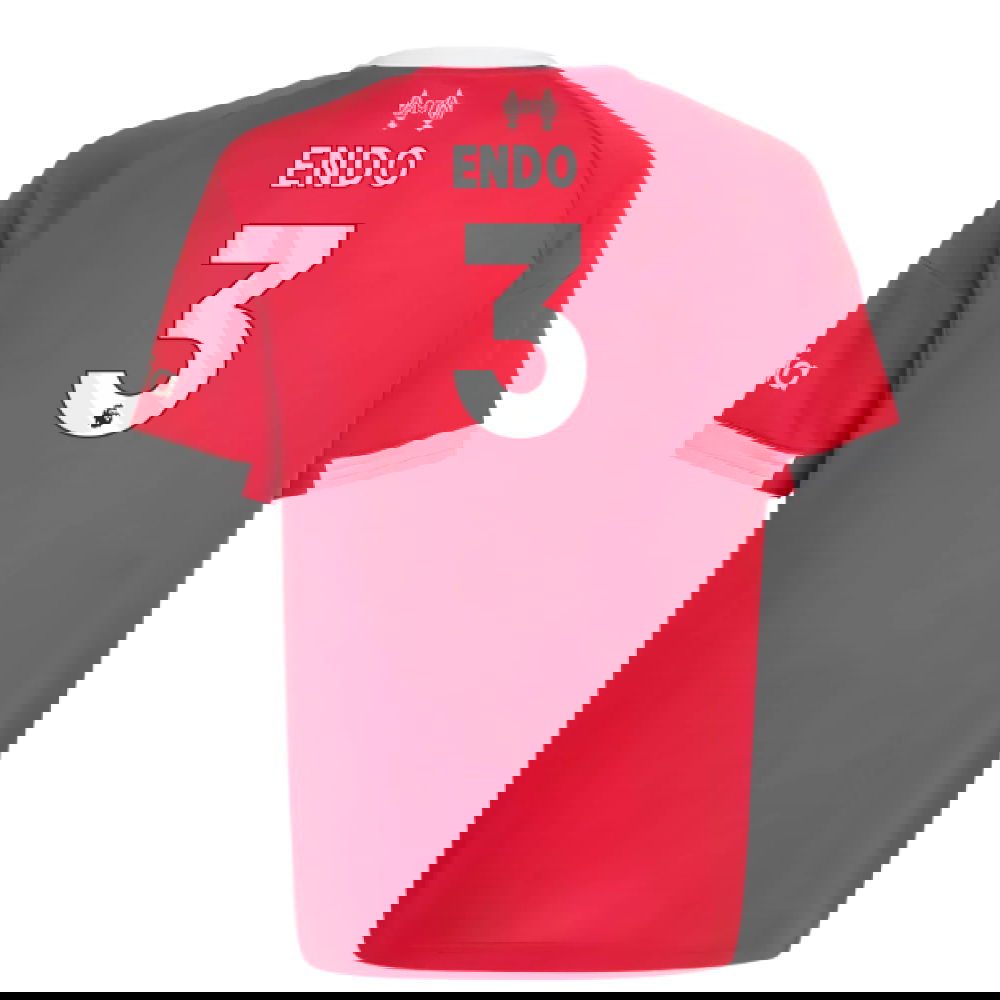 2025-2026 Liverpool Home Shirt (Kids) (Endo 3)
