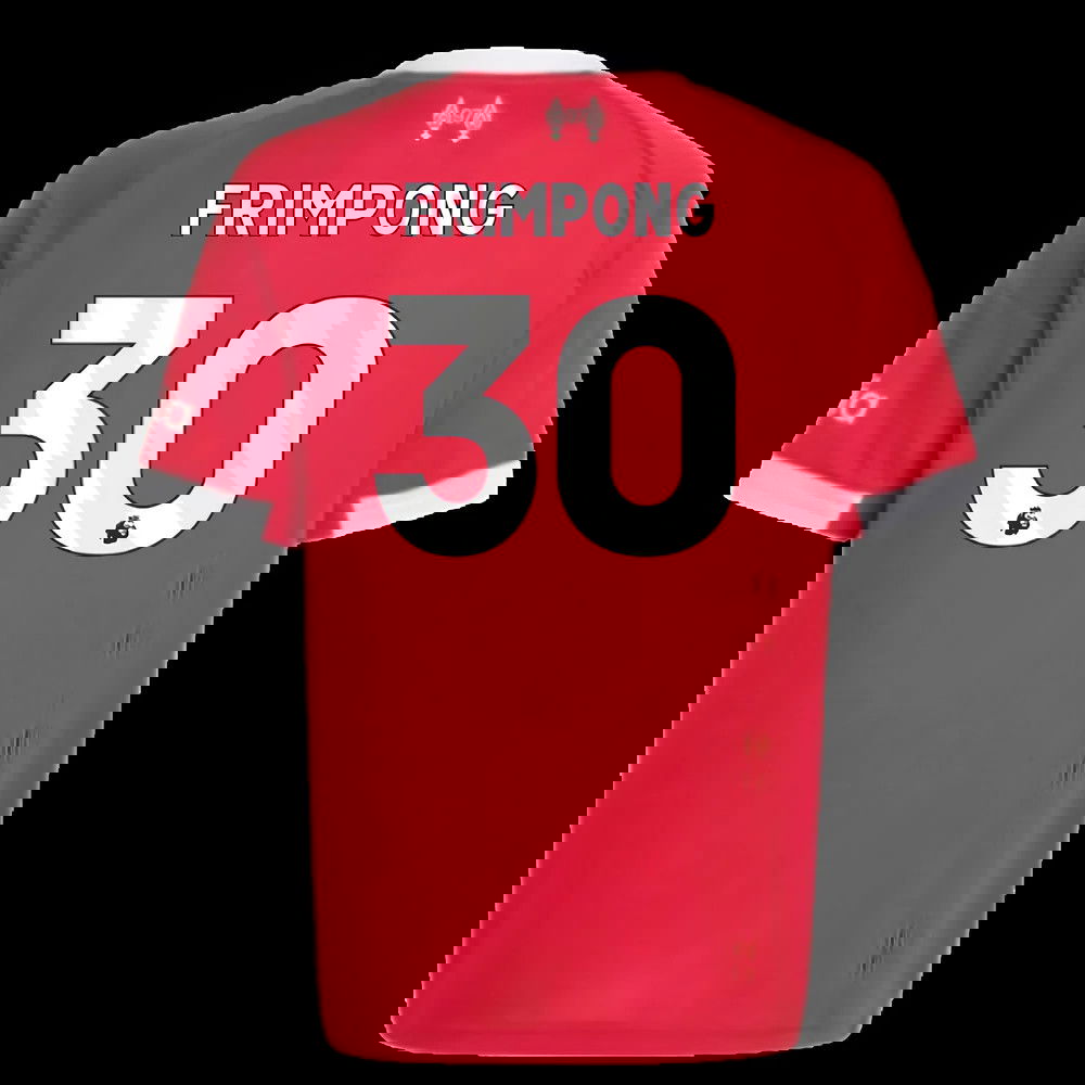 2025-2026 Liverpool Home Shirt (Kids) (Frimpong 30)