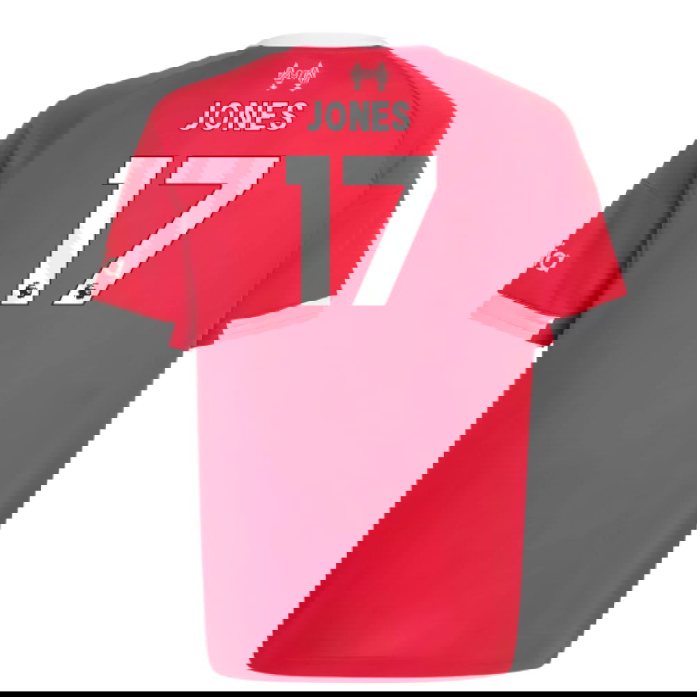 2025-2026 Liverpool Home Shirt (Kids) (Jones 17)