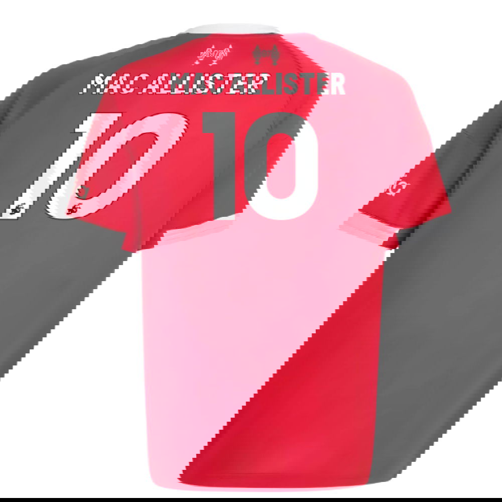 2025-2026 Liverpool Home Shirt (Kids) (Mac Allister 10)