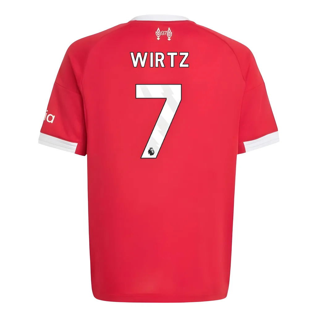 2025-2026 Liverpool Home Shirt (Kids) (Wirtz 7)