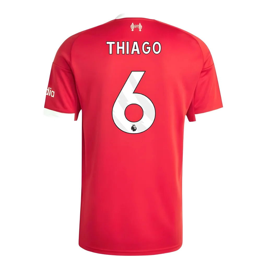 2025-2026 Liverpool Home Shirt (Thiago 6)