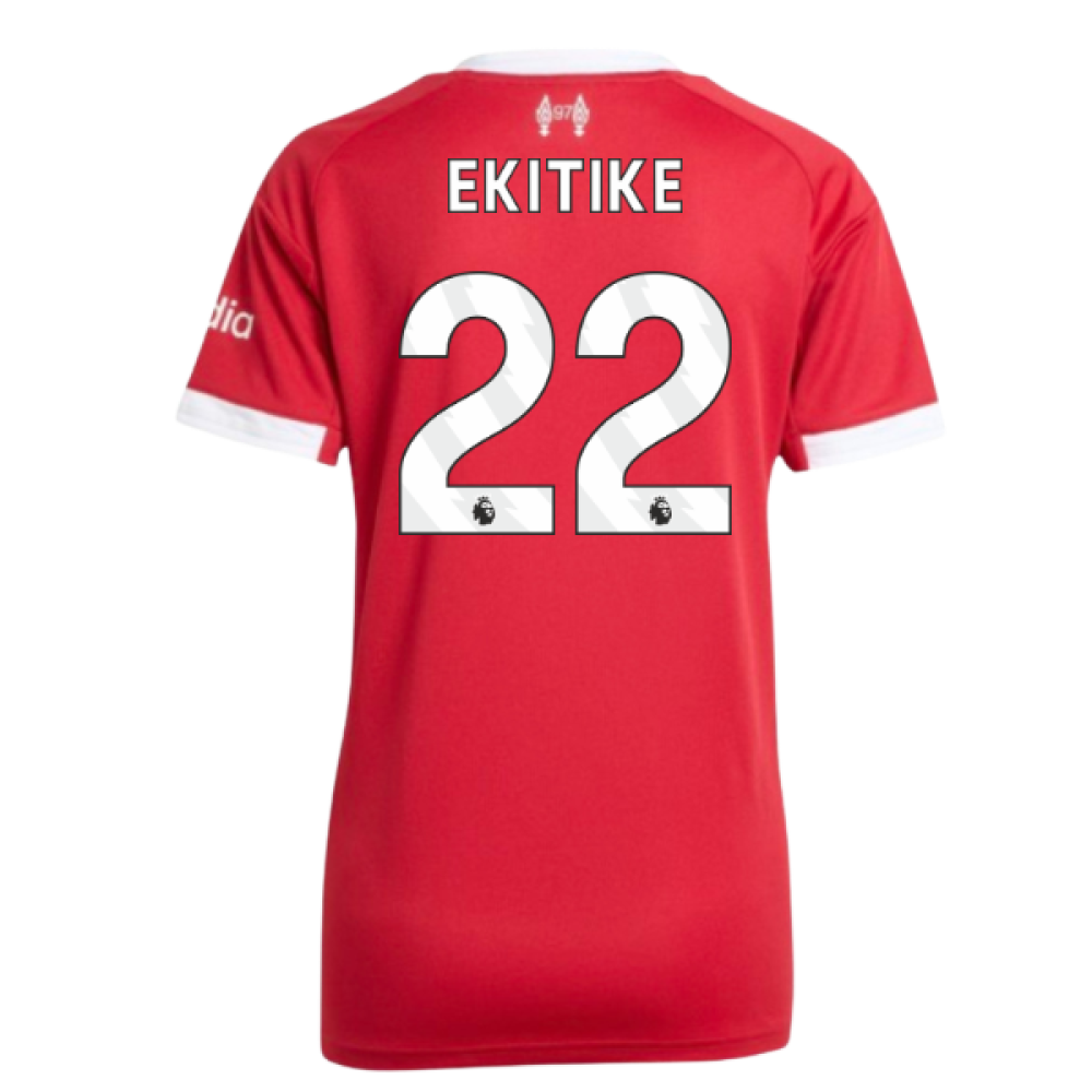 2025-2026 Liverpool Home Shirt (Womens) (Ekitike 22)