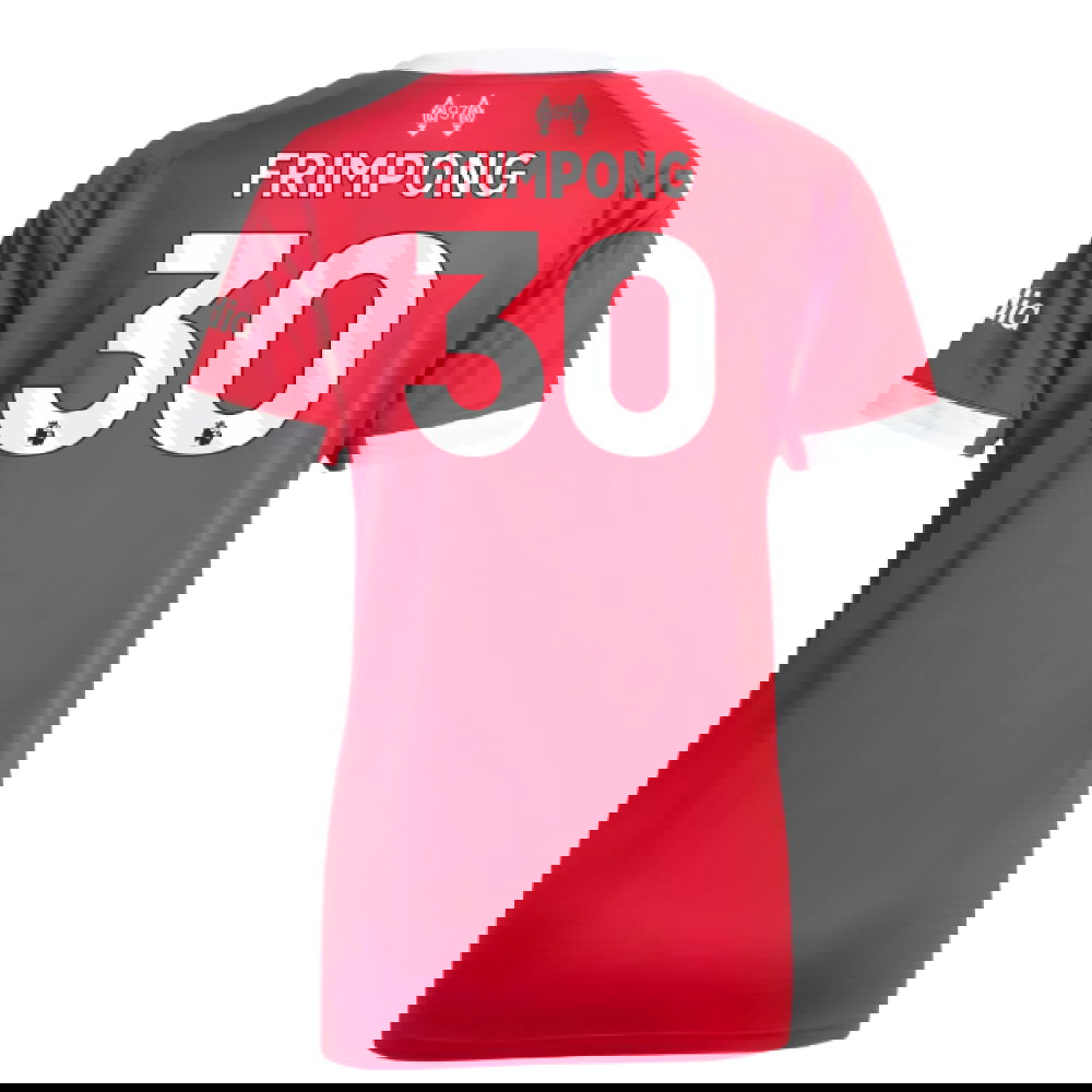 2025-2026 Liverpool Home Shirt (Womens) (Frimpong 30)