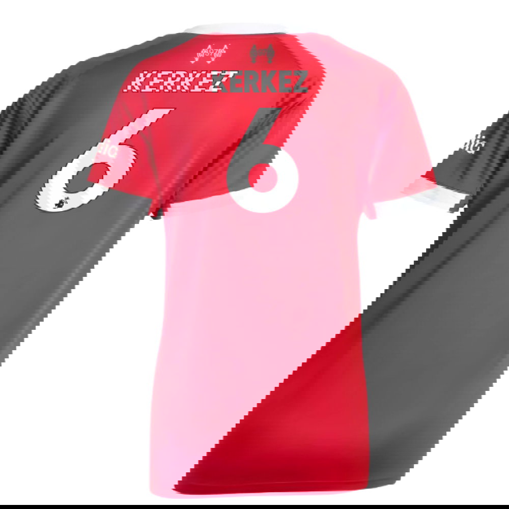 2025-2026 Liverpool Home Shirt (Womens) (Kerkez 6)