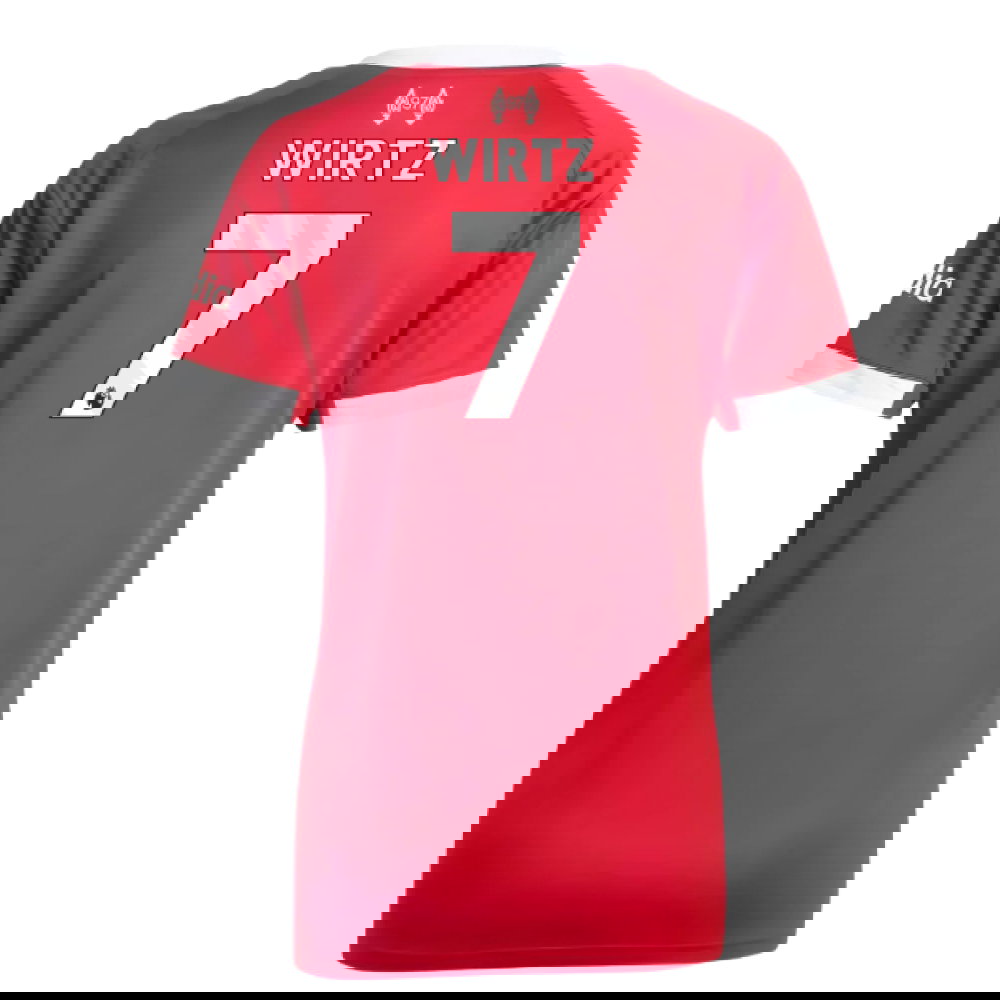 2025-2026 Liverpool Home Shirt (Womens) (Wirtz 7)