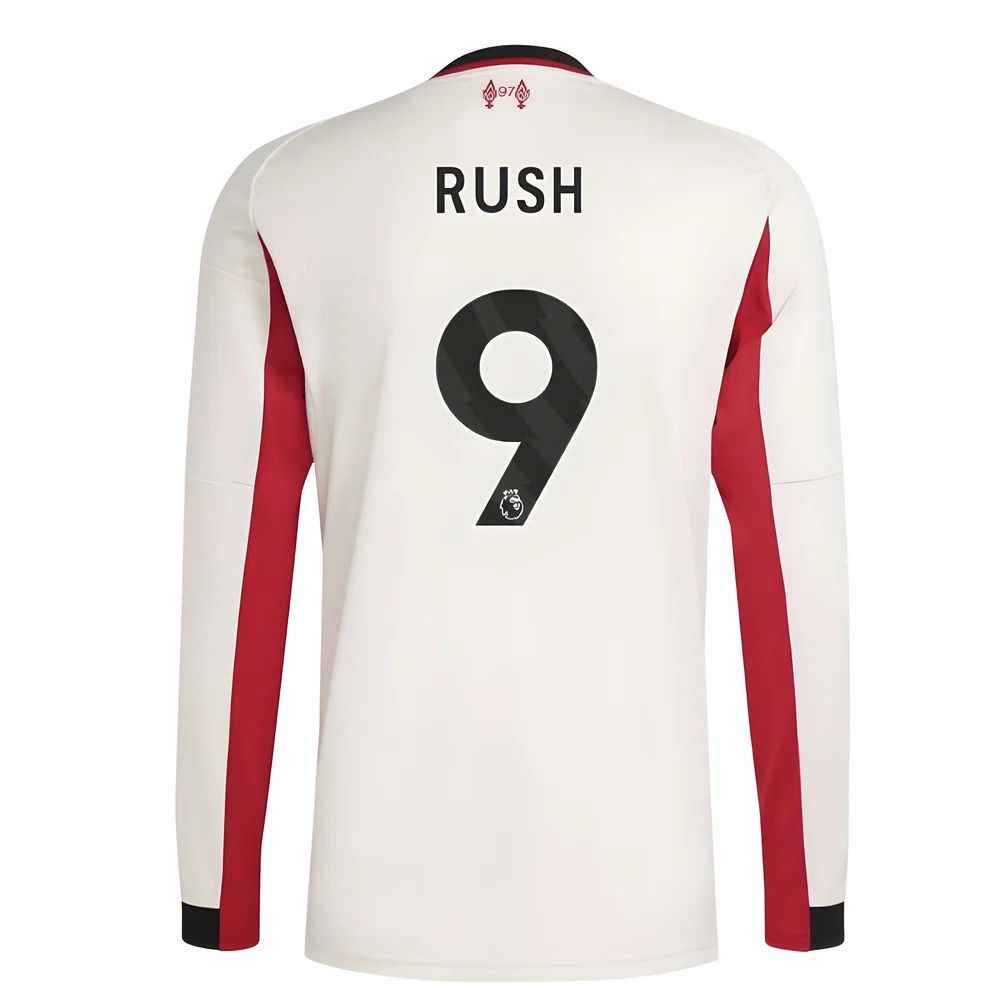 2025-2026 Liverpool Long Sleeve Away Shirt (Rush 9)