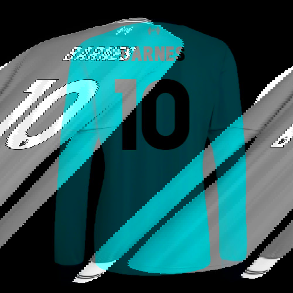 2025-2026 Liverpool Long Sleeve Third Shirt (Barnes 10)