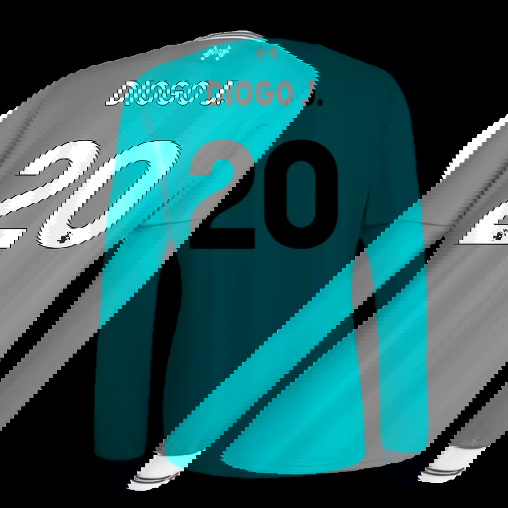 2025-2026 Liverpool Long Sleeve Third Shirt (Diogo J. 20)