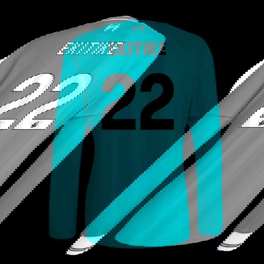 2025-2026 Liverpool Long Sleeve Third Shirt (Ekitike 22)