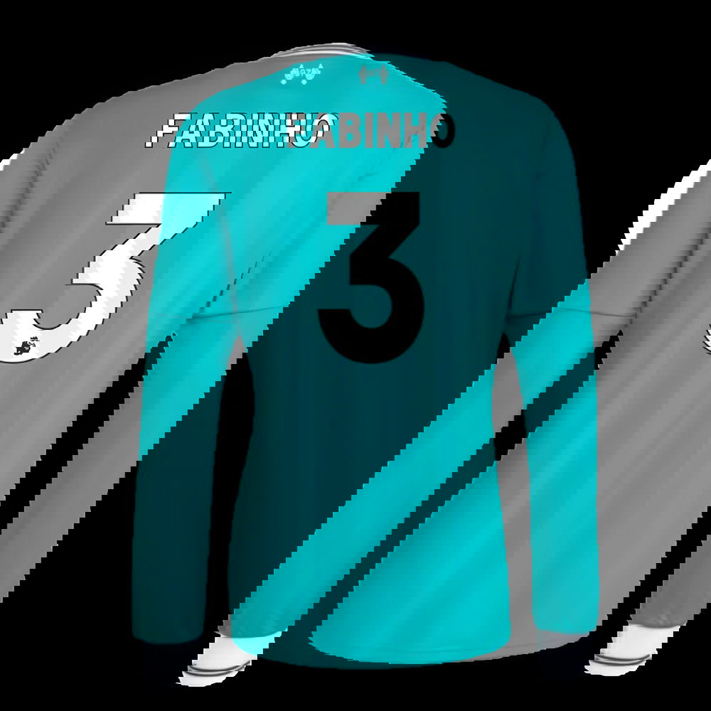 2025-2026 Liverpool Long Sleeve Third Shirt (Fabinho 3)