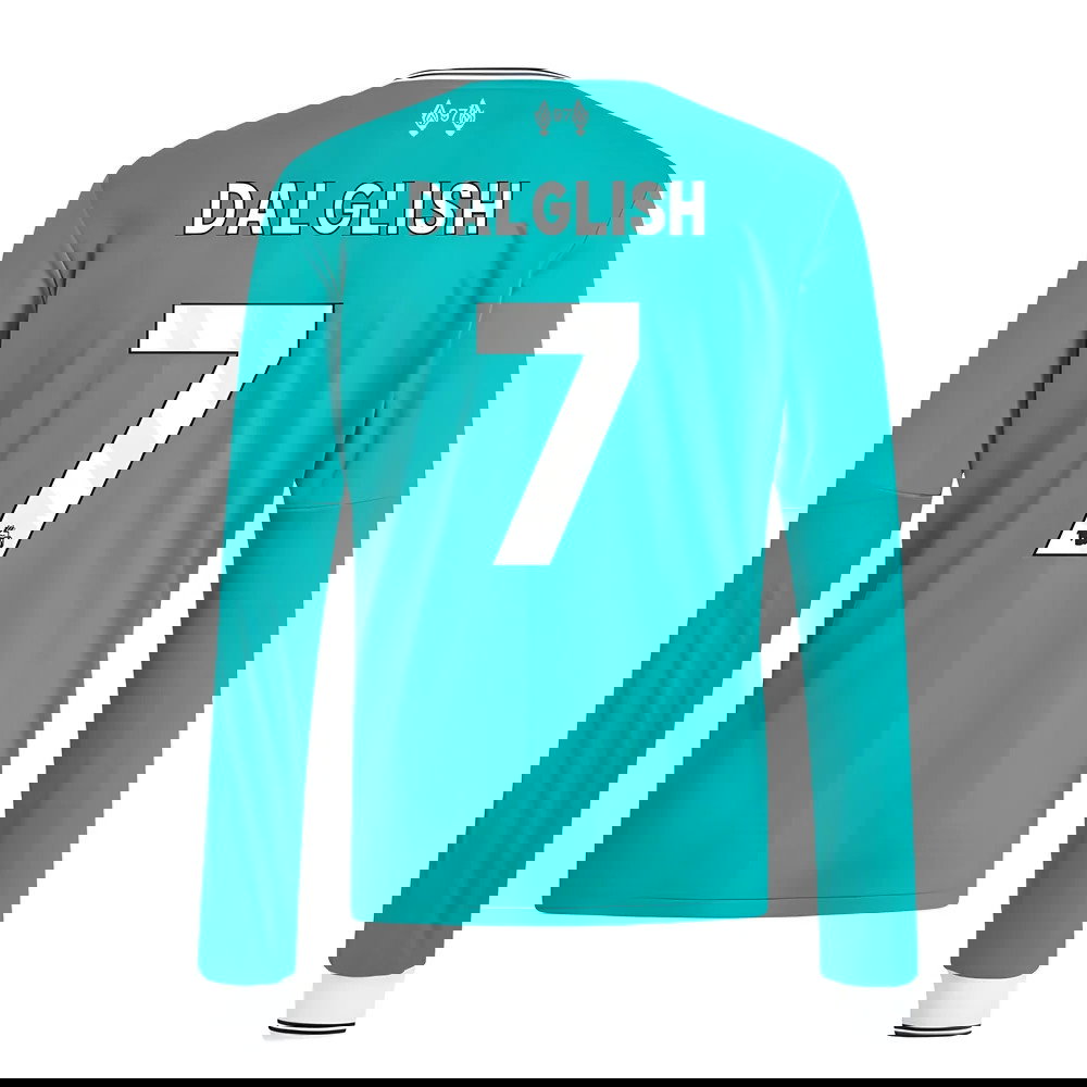 2025-2026 Liverpool Long Sleeve Third Shirt (Kids) (Dalglish 7)