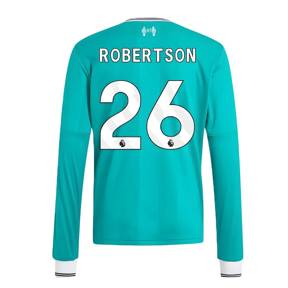 2025-2026 Liverpool Long Sleeve Third Shirt (Kids) (Robertson 26)