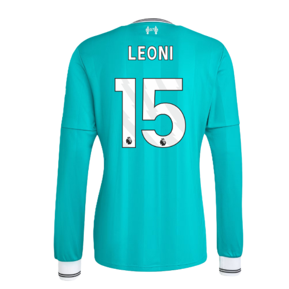 2025-2026 Liverpool Long Sleeve Third Shirt (Leoni 15)