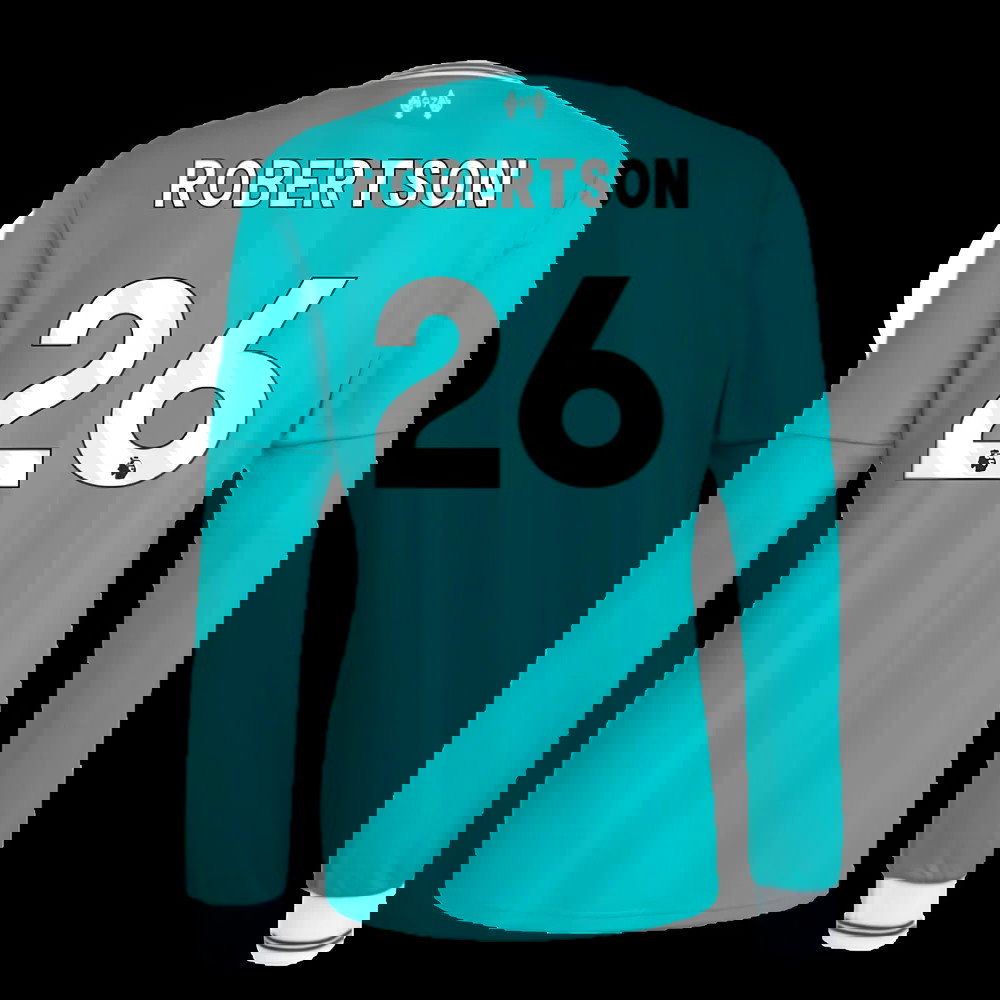 2025-2026 Liverpool Long Sleeve Third Shirt (Robertson 26)