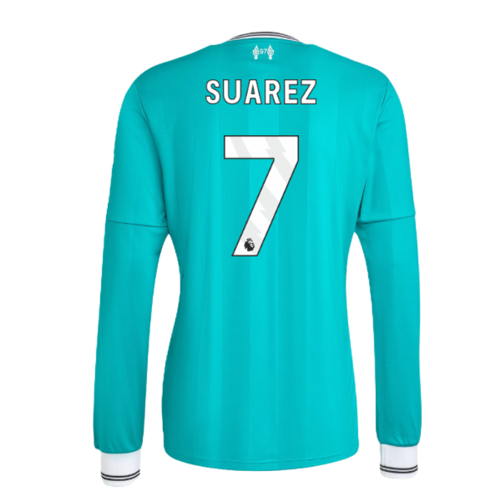 2025-2026 Liverpool Long Sleeve Third Shirt (Suarez 7)