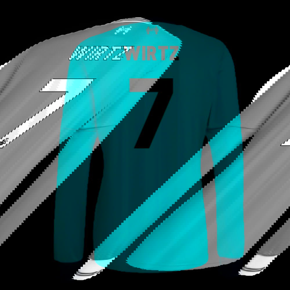 2025-2026 Liverpool Long Sleeve Third Shirt (Wirtz 7)