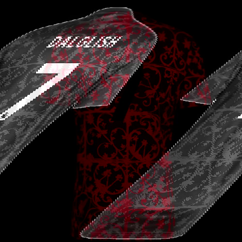 2025-2026 Liverpool Pre-Match Shirt (Black) (Dalglish 7)