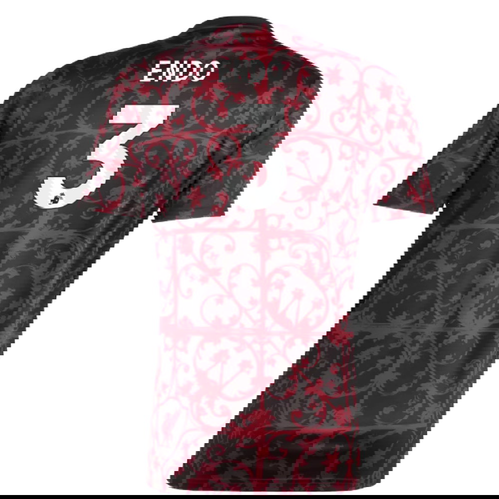 2025-2026 Liverpool Pre-Match Shirt (Black) (Endo 3)