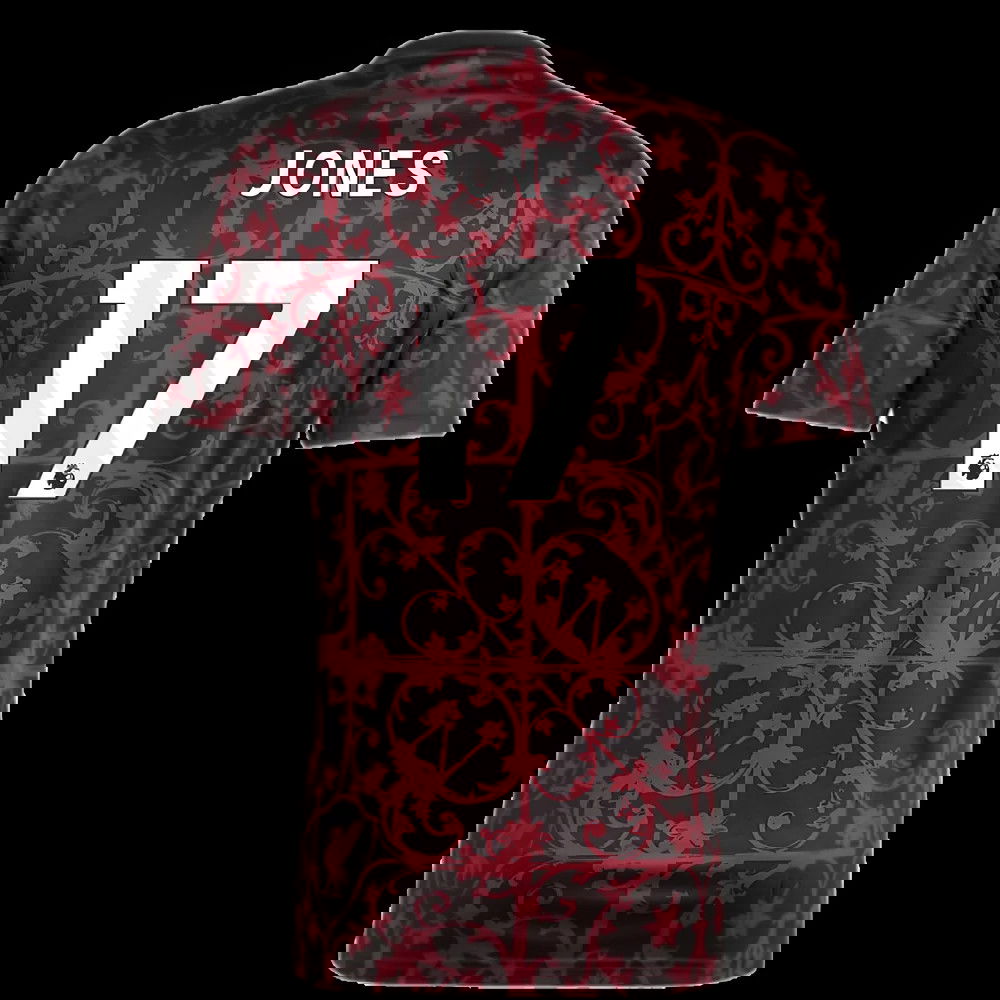 2025-2026 Liverpool Pre-Match Shirt (Black) (Jones 17)