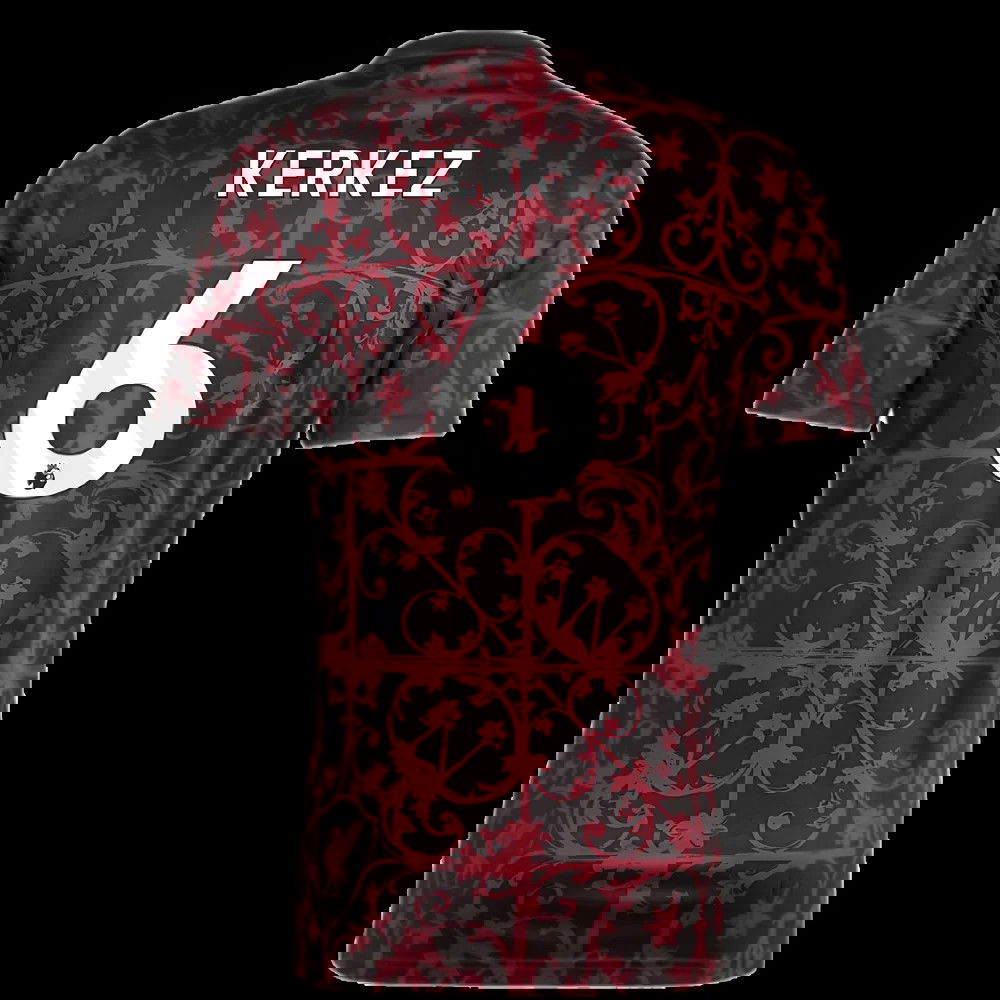 2025-2026 Liverpool Pre-Match Shirt (Black) (Kerkez 6)