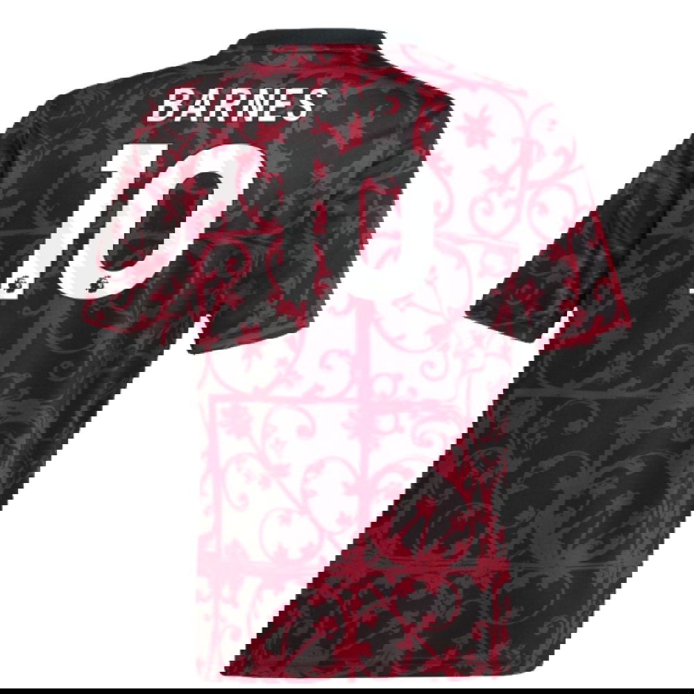 2025-2026 Liverpool Pre-Match Shirt (Black) - Kids (Barnes 10)