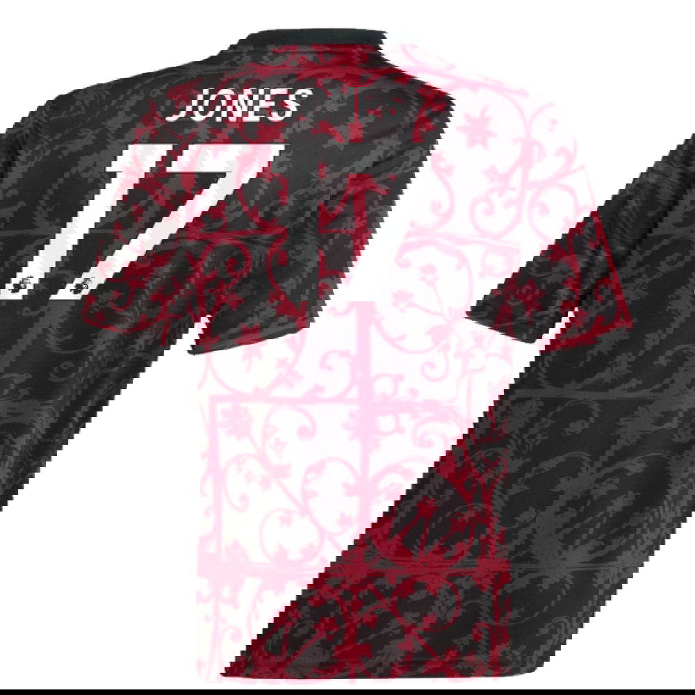 2025-2026 Liverpool Pre-Match Shirt (Black) - Kids (Jones 17)