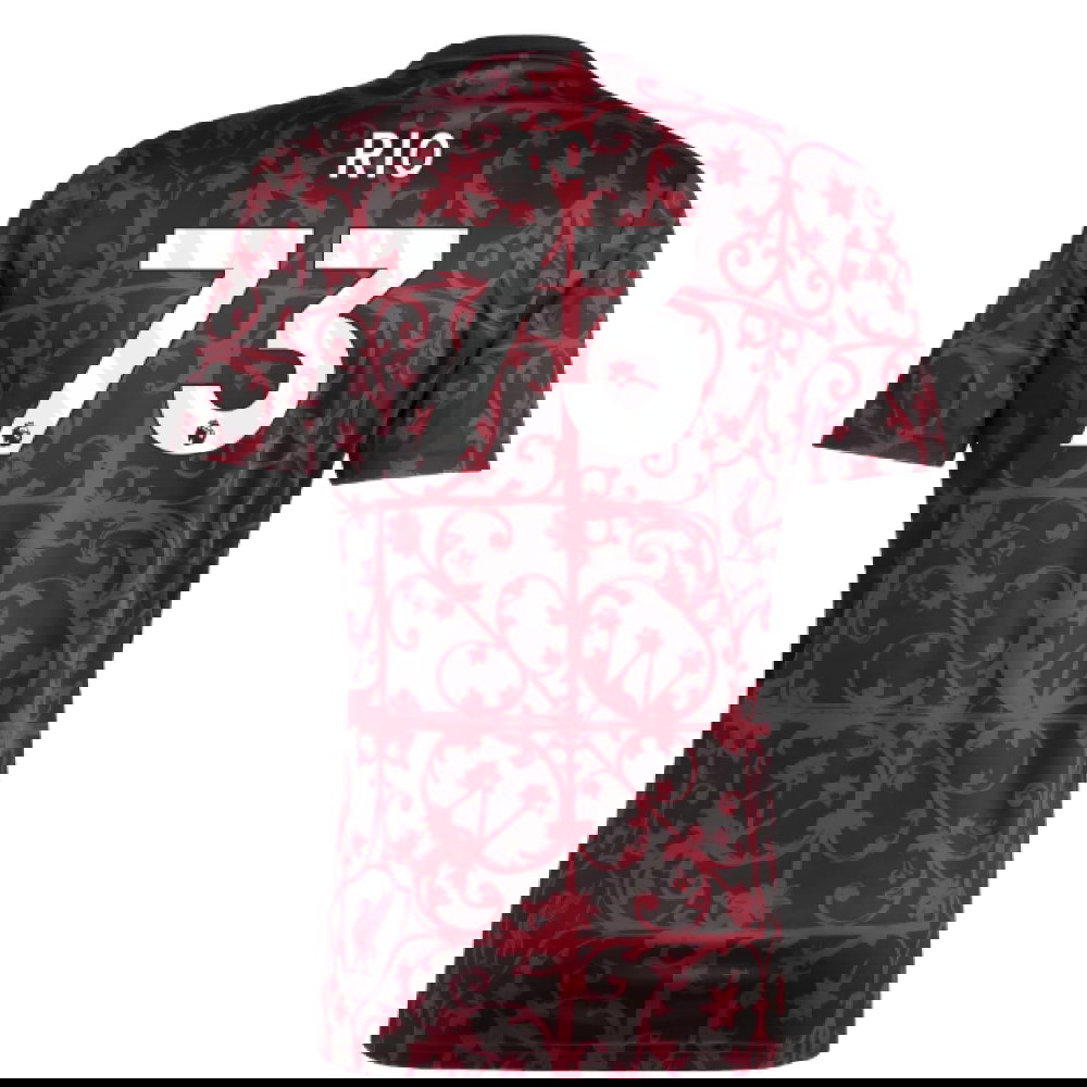 2025-2026 Liverpool Pre-Match Shirt (Black) (Rio 73)