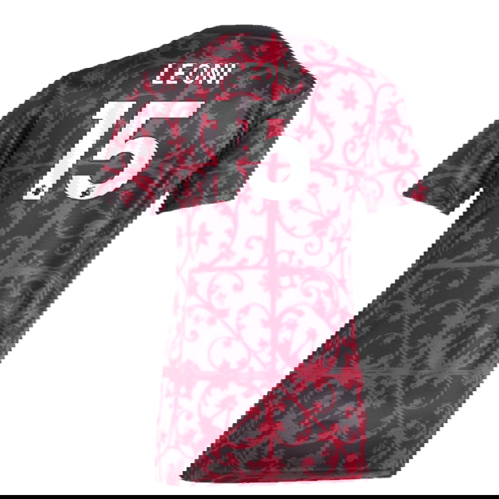 2025-2026 Liverpool Pre-Match Shirt (Black) - Womens (Leoni 15)