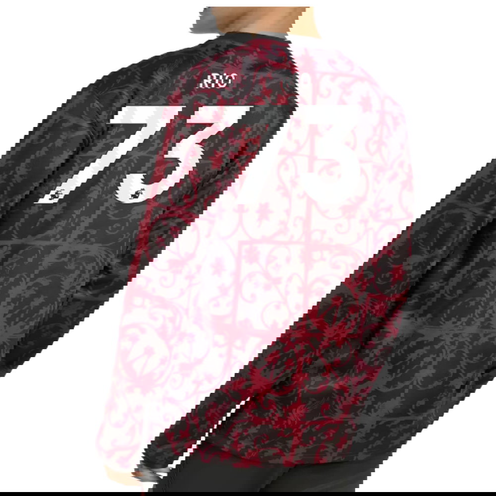 2025-2026 Liverpool Pre-Match Warm Top (Black) (Rio 73)