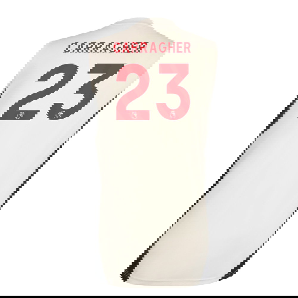 2025-2026 Liverpool Sleeveless Jersey (White) (Carragher 23)