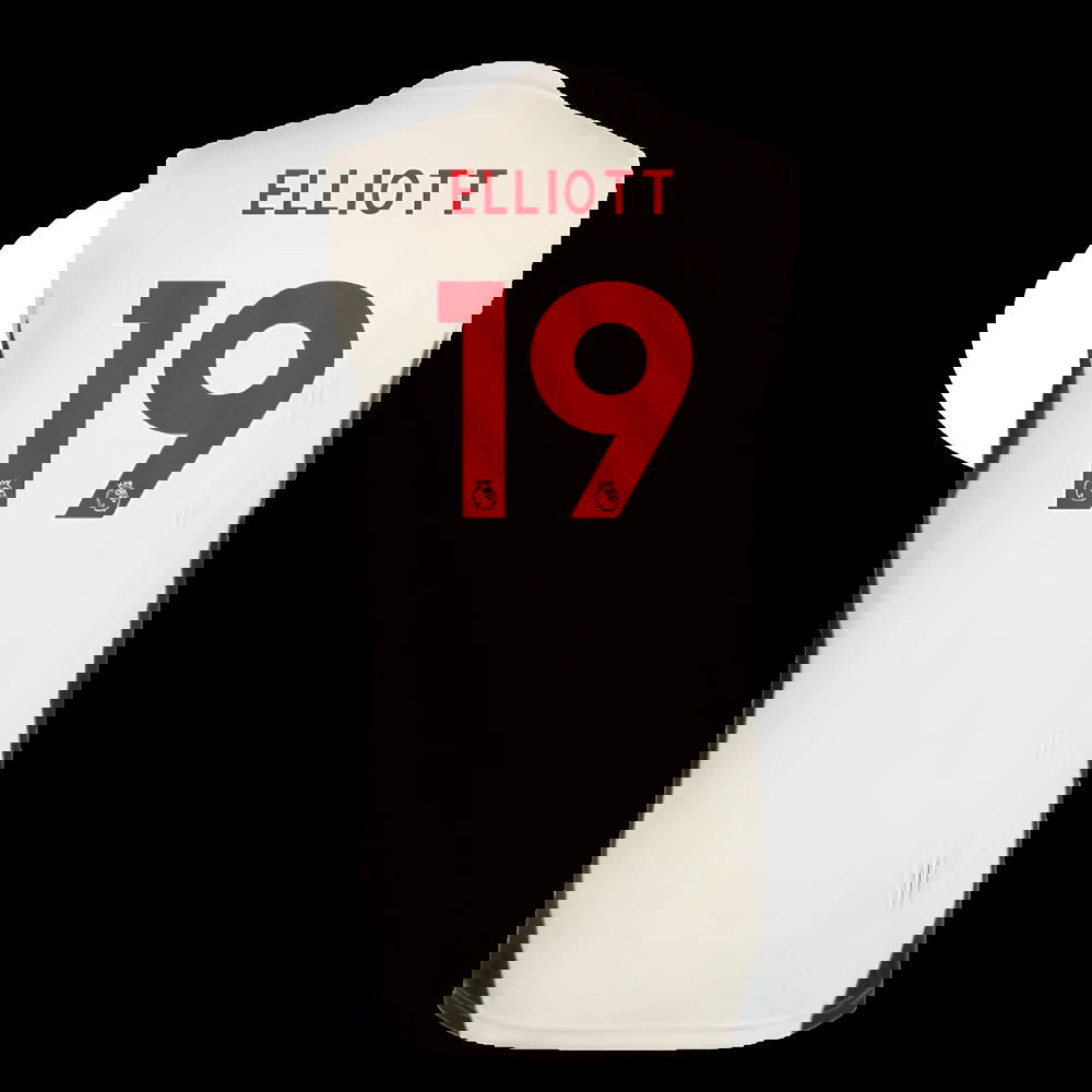 2025-2026 Liverpool Sleeveless Jersey (White) (Elliott 19)