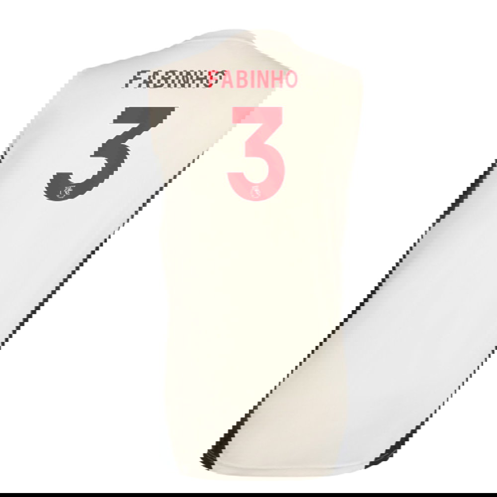 2025-2026 Liverpool Sleeveless Jersey (White) (Fabinho 3)