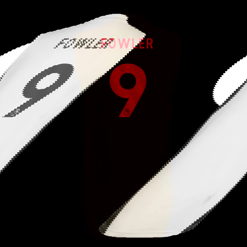 2025-2026 Liverpool Sleeveless Jersey (White) (Fowler 9)