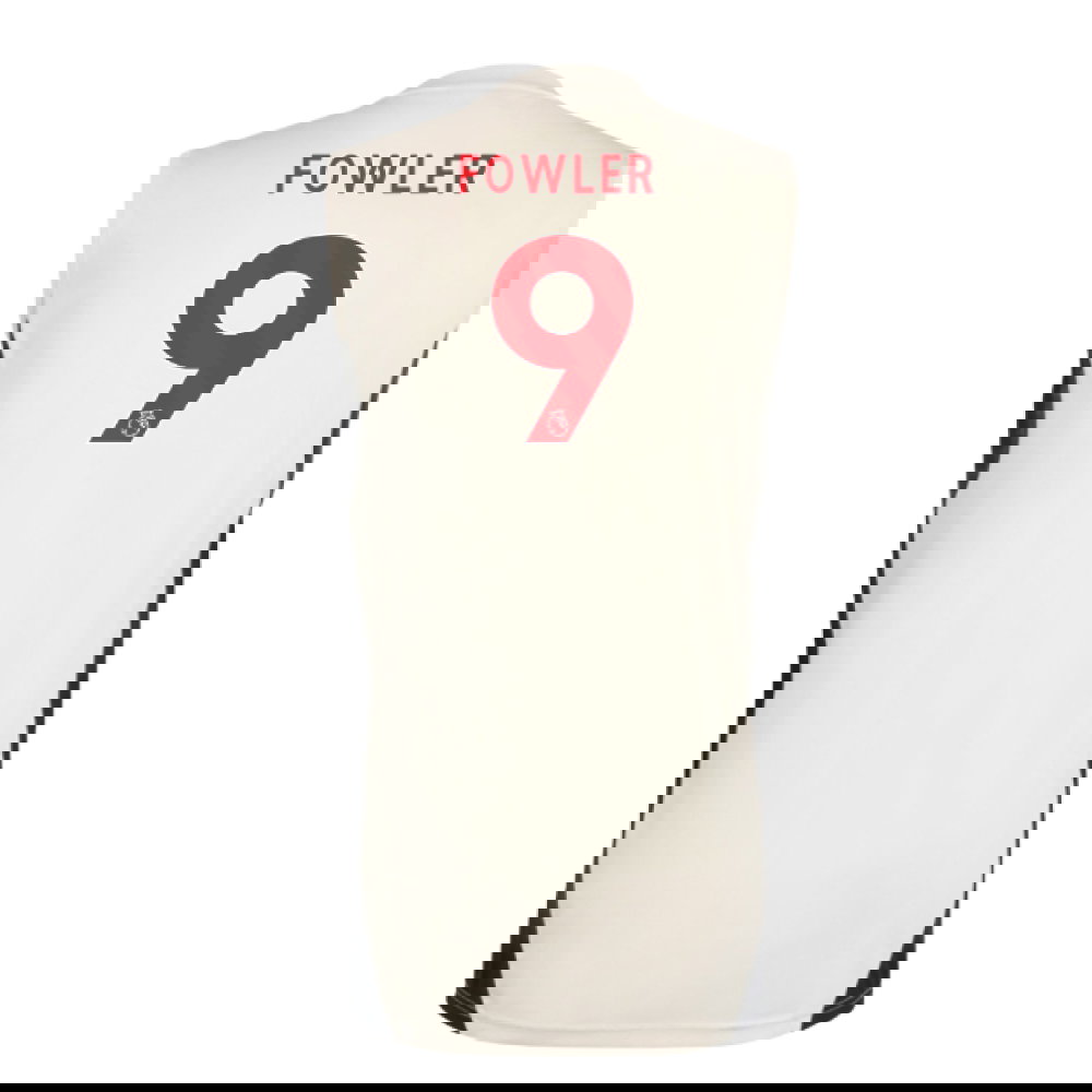 2025-2026 Liverpool Sleeveless Jersey (White) (Fowler 9)