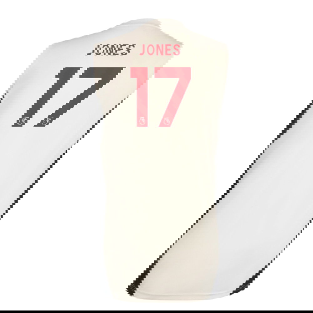 2025-2026 Liverpool Sleeveless Jersey (White) (Jones 17)
