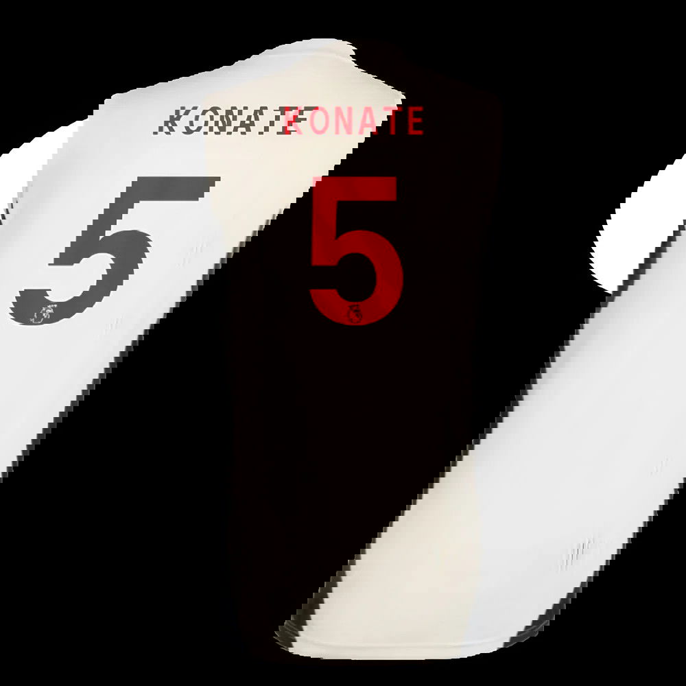 2025-2026 Liverpool Sleeveless Jersey (White) (Konate 5)