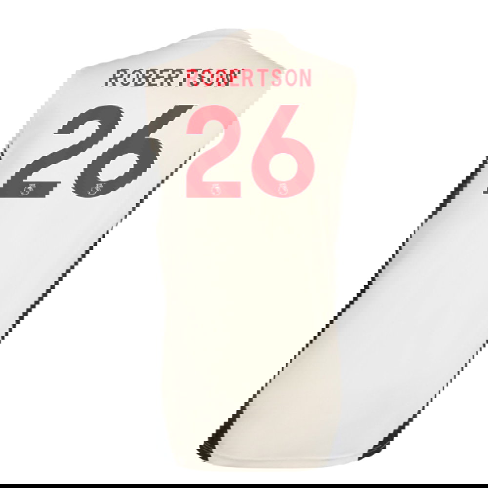 2025-2026 Liverpool Sleeveless Jersey (White) (Robertson 26)