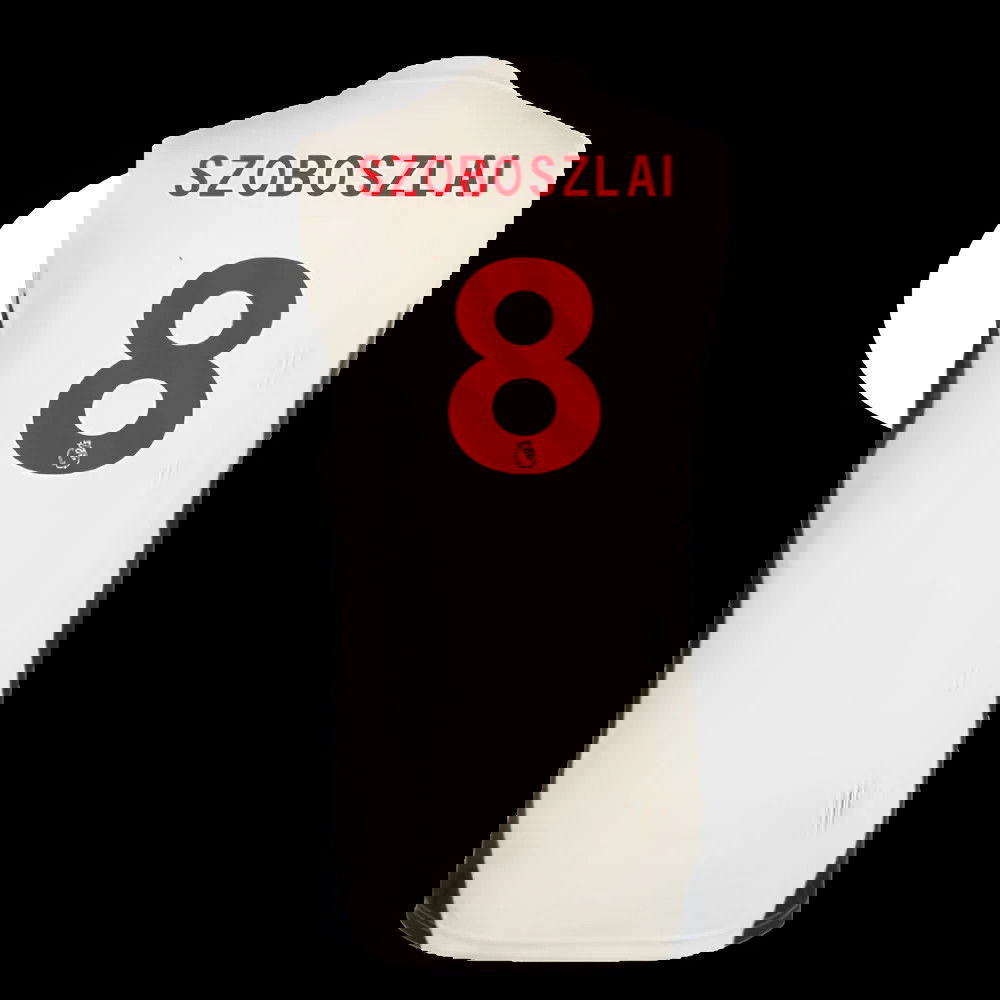 2025-2026 Liverpool Sleeveless Jersey (White) (Szoboszlai 8)